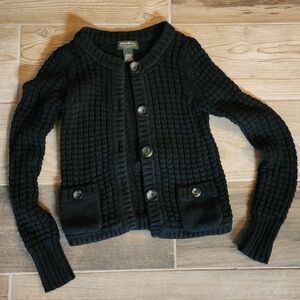 Waffle Knit Cardigan
